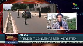 Guinea: Military seize power through coup and arrest the President