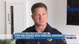 LPD annual report shows decrease in crime rate for 2024