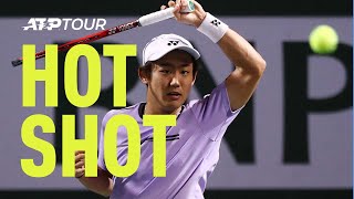 Hot Shot: Nishioka Nails A Stunning Winner Past Bautista Agut In Indian Wells 2019