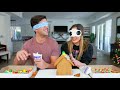 Blindfolded Gingerbread Houses w Josh Peck