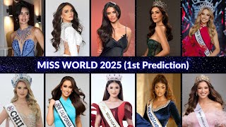 Miss World 2025 - Top 12 Prediction