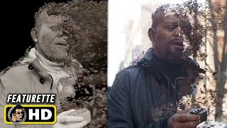 AVENGERS: INFINITY WAR (2018) Nick Fury Gets Snapped VFX [HD] Behind the Scenes