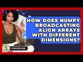 How Does NumPy Broadcasting Align Arrays With Different Dimensions? - Python Code School