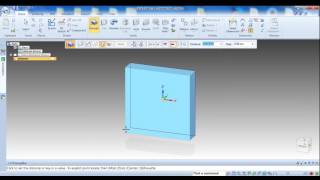 Solidedge ST8 basics - Cube