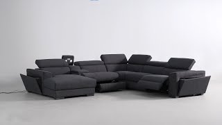 Comfortable Multi-functional Reclining Sectional Sofa With Chaise | CHEERS