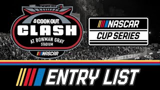 2025 NASCAR Cup Series Entry List for The Clash at Bowman Gray