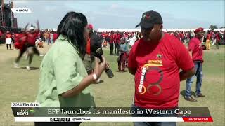 2024 Elections | EFF launches its manifesto in Western Cape