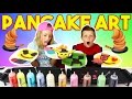 PANCAKE ART CHALLENGE!!!