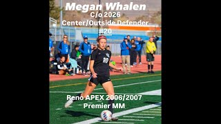 Megan Whalen, 2026 highlights