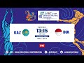 [ LIVE COURT 2 ] KAZ VS INA : 22ND ASIAN SR.MEN'S VOLLEYBALL CHAMPIONSHIP