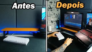 Um Monitor Novo que TRANSFORMOU Meu Setup! (Ganhei de Presente)