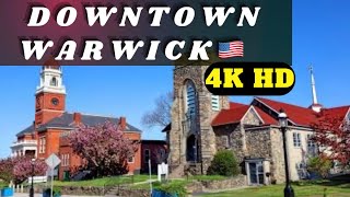 Downtown Drive | Warwick RI | 4k Driving Tour @bereporter0