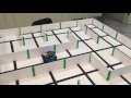 mbot solving a maze