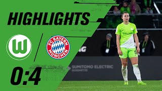 Bittere Niederlage... | Highlights | VfL Wolfsburg - FC Bayern München 0:4