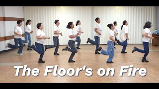 The Floor's on Fire - Line Dance