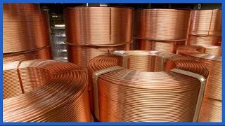 Extremely modern copper ore mining process - The world's largest copper factory