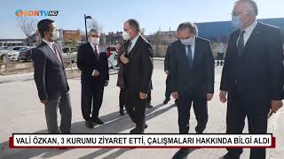 Vali Özkan'dan KONESOB'a ziyaret