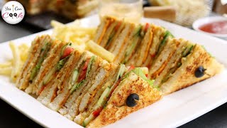 Club Sandwich Original Restaurant Recipe Club Sandwich for Hi-tea parties @Herkitchen12