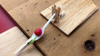 Building a Rube Goldberg chain reaction machine at home - Episode 2
