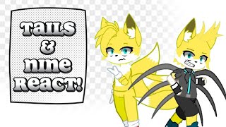 Nine & Tails React! //‼️Sonic Prime Spoilers‼️