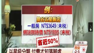 【中視獨家新聞】 神秘訂房像抽獎!付費完才知道住哪 20141201