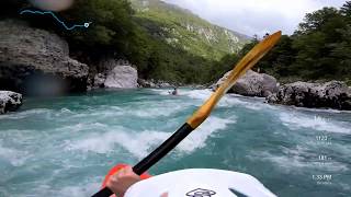 2019-05-26 Soca kayaking, Srpenica 2 to Trnovo 1