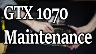 [Maintenance] Inno3D GTX 1070 (2017)