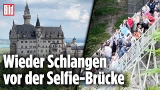 Touristen sind geschockt nach Mord vor Schloss Neuschwanstein