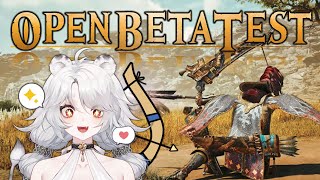 【遊戲】魔物獵人荒野 OpenBetaTest：我好興奮阿！！讓你們見識神馬叫做精靈弓箭手！ 🦁️