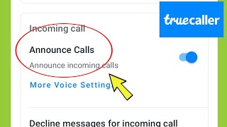 Truecaller | What is Announce calls in Truecaller?