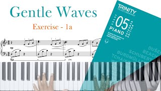 Gentle Waves - Exercise 1a - Trinity Grade 5 - (2021 - 2023) #trinity #piano
