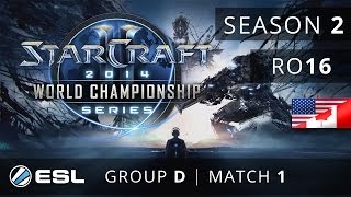 viOLet vs. MajOr - Group D Ro16 - WCS America 2014 Season 2 - StarCraft 2