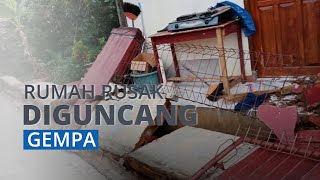 Sejumlah Rumah Rusak setelah Sukabumi Diguncang Gempa Dua Kali