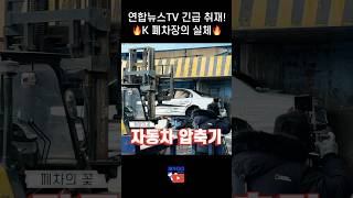 특종! 연합뉴스TV 긴급 취재! K 폐차장의 실체!