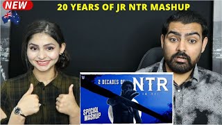 Rise of Jr NTR Reaction | Jr NTR Special Mashup | 20 Years Of NTR | Stalwart Studio | With Subtitles