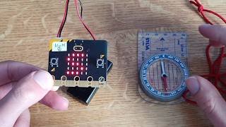 How to use the compass on the micro:bit.
