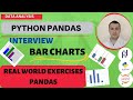 Data Analysis with PYTHON PANDAS - Real-World Bar Chart Examples (Interview)