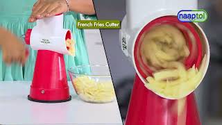 Royal Chef 6 in 1 Drum Slicer Shredder \u0026 French Fries Cutter - LPO (Code: 10421) SHORT VIDEO 26163