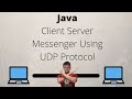 Java UDP Client Server Messenger