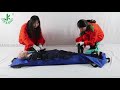 YJK-E-4-1 emergency rescue carry sheet medical soft stretcher