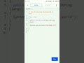 how to display simple hello world in java. #shorts #viral