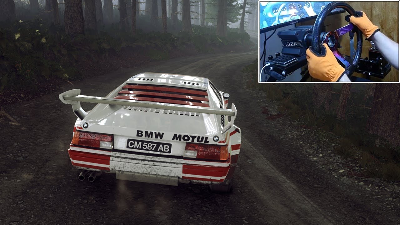 Classic BMW M1 Rally Stage Powys, Wales - DiRT 2.0 | Steering Wheel ...