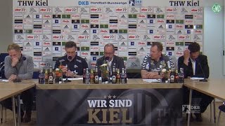 19.04.2017 THW Kiel - GWD Minden // Pressekonferenz