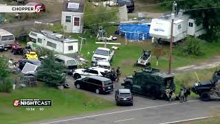 5 officers shot while serving warrant in Benton County; man in custody