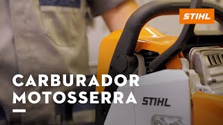 Como REGULAR CARBURADOR de motosserra