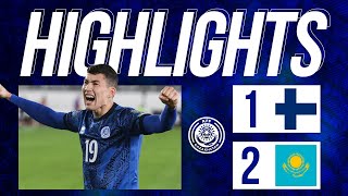 Highlights | Финляндия 1-2 Қазақстан | Тарихи жеңіс