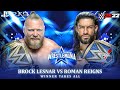 WWE 2K22 WM 38 ROMAN REIGNS VS BROCK LESNAR WINNER TAKES ALL (LEGEND DIFFICULTY) [1080P 60FPS PS5]