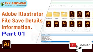 Adobe Illustrator File Save Format Details Information Part-1