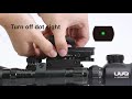 uuq 4 16x50 ao rifle scope red green illuminated range finder reticle w green laser hologr reviews