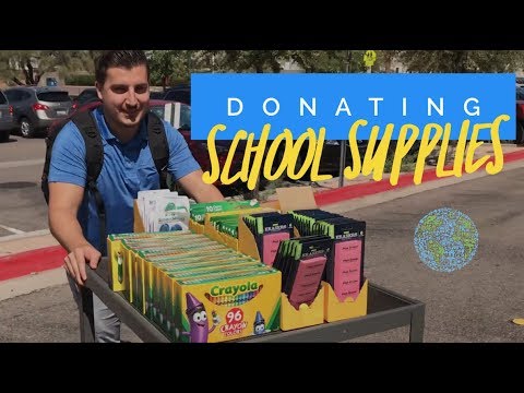 Donating School Supplies - School Supply Donation - 303 Heroes ...